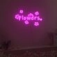 Flowers Neon Sign Fashion Custom Neon Sign Lights Night Lamp LED Neon Sign Light For Home Party