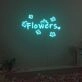 Flowers Neon Sign Fashion Custom Neon Sign Lights Night Lamp LED Neon Sign Light For Home Party