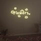 Flowers Neon Sign Fashion Custom Neon Sign Lights Night Lamp LED Neon Sign Light For Home Party