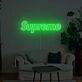 Supreme Neon Sign for Fashion and Stylish Spaces
