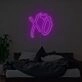 XO Neon Sign for Music Fans