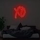 XO Neon Sign for Music Fans