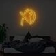 XO Neon Sign for Music Fans