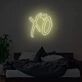 XO Neon Sign for Music Fans