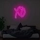 XO Neon Sign for Music Fans
