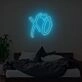 XO Neon Sign for Music Fans