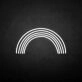 'Rainbow' neon sign