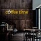Coffee Time Neon Sign for Cafes and Coffee Lovers