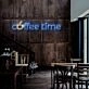 Coffee Time Neon Sign for Cafes and Coffee Lovers