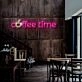 Coffee Time Neon Sign for Cafes and Coffee Lovers