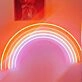 'Rainbow' neon sign