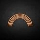 'Rainbow' neon sign