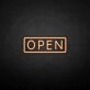 'OPEN' neon sign