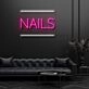 Nails Neon Sign for Beauty and Nail Salons