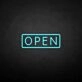 'OPEN' neon sign