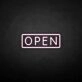 'OPEN' neon sign