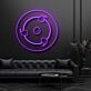 Sharingan Neon Sign for Anime Fans