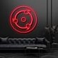 Sharingan Neon Sign for Anime Fans