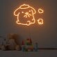 Pom Pom Purin Neon Sign for Fun and Playful Spaces