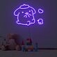 Pom Pom Purin Neon Sign for Fun and Playful Spaces