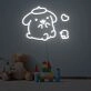 Pom Pom Purin Neon Sign for Fun and Playful Spaces