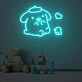 Pom Pom Purin Neon Sign for Fun and Playful Spaces
