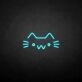 'Cat' neon sign