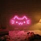 'Cat' neon sign