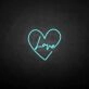 'Love' neon sign