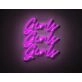 Girls Girls Girls Neon Sign LED for Fun and Playful Spaces