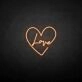 'Love' neon sign