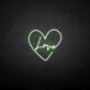 'Love' neon sign
