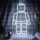 Lego Man Neon Sign for Fun and Playful Spaces