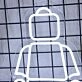 Lego Man Neon Sign for Fun and Playful Spaces