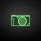 'CAMERA' neon sign