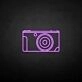 'CAMERA' neon sign