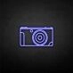 'CAMERA' neon sign