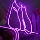 Couple Cats Neon Sign for Animal Lovers and Whimsical Spaces