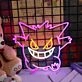 Anime Gengar Neon Sign for Anime Fans