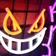 Anime Gengar Neon Sign for Anime Fans