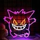 Anime Gengar Neon Sign for Anime Fans