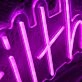 Filthy Neon Sign for Bold and Edgy Spaces