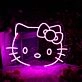 Hello Kitty Neon Sign for Fun and Playful Spaces