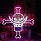 One Piece Edward Newgate Neon Sign for Anime Fans