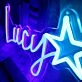 Lucy Neon Sign for Personalized and Whimsical Decor