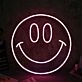 Big Smile Face Neon Sign for Positive and Fun Spaces