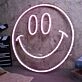 Big Smile Face Neon Sign for Positive and Fun Spaces