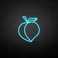 'Peach' neon sign