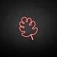 Monstera' neon sign