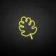 Monstera' neon sign